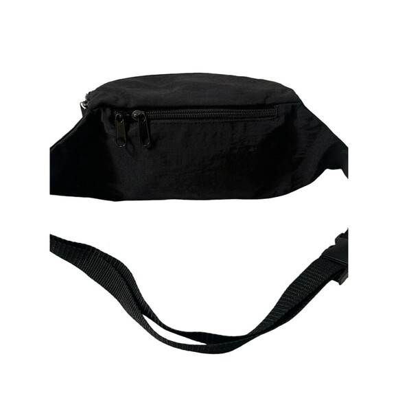 VTG Walt Disney World Character Spell Out Black Fanny Pack Mickey Embroidered - Picture 9 of 16